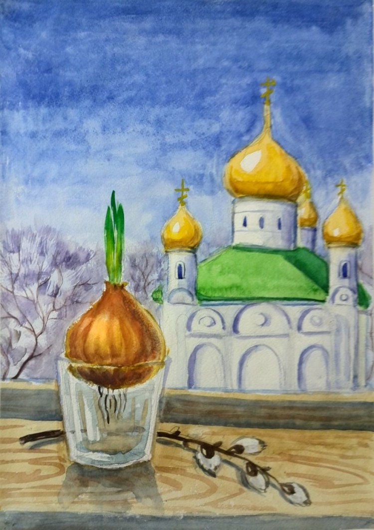 Корзинка для рисования