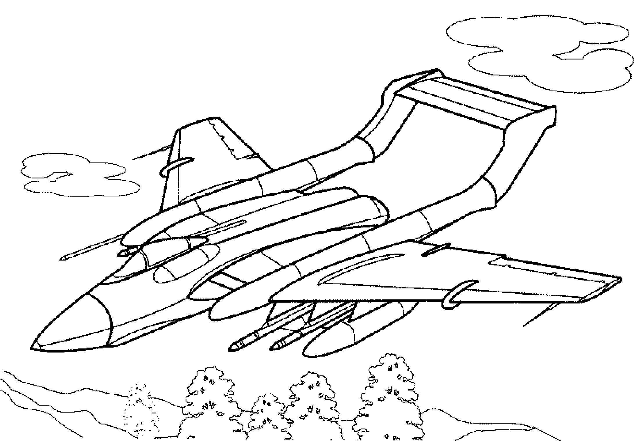 Раскраска «Боевые самолёты», А5, 12 стр.
