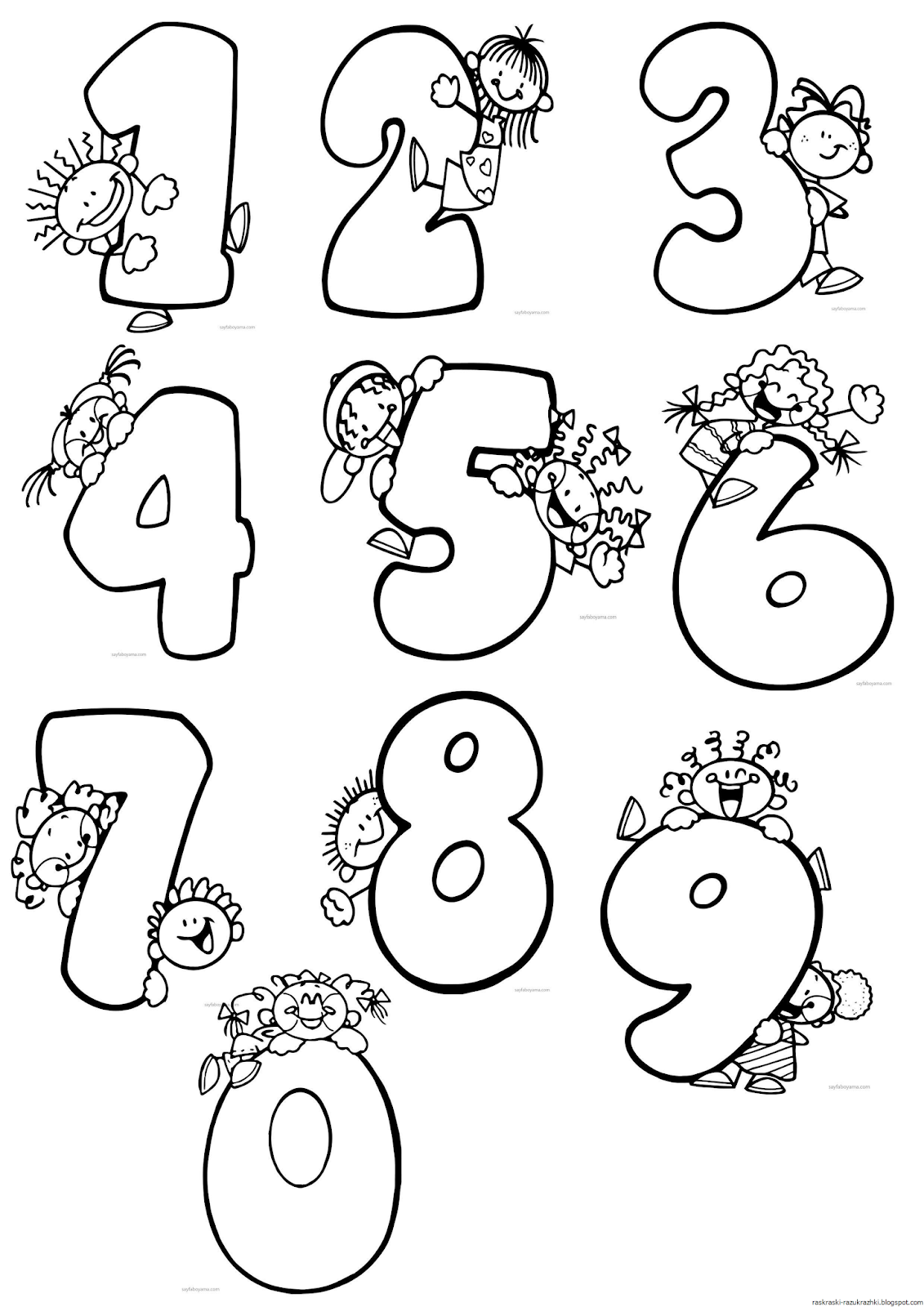 раскраски. состав числа | Картотека по математике (1 класс): | Образовательная социальная сеть