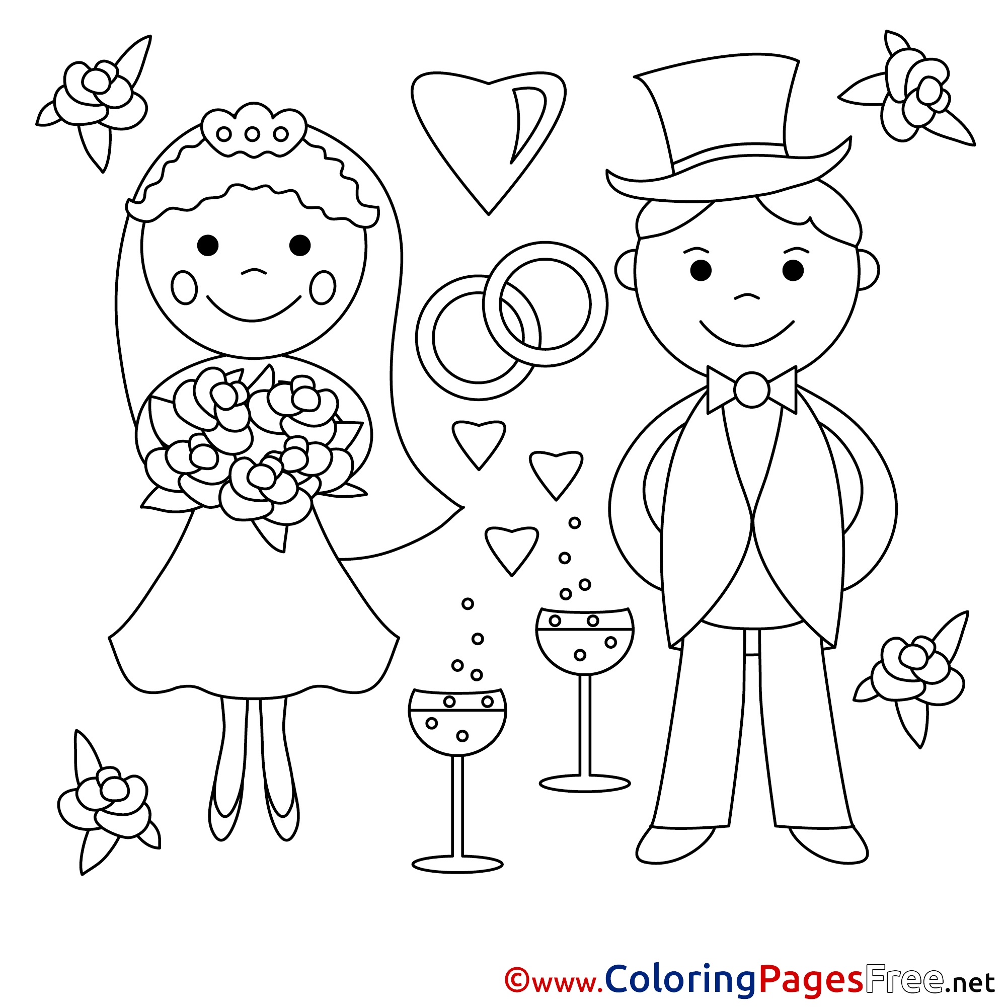 Рисунок свадьба