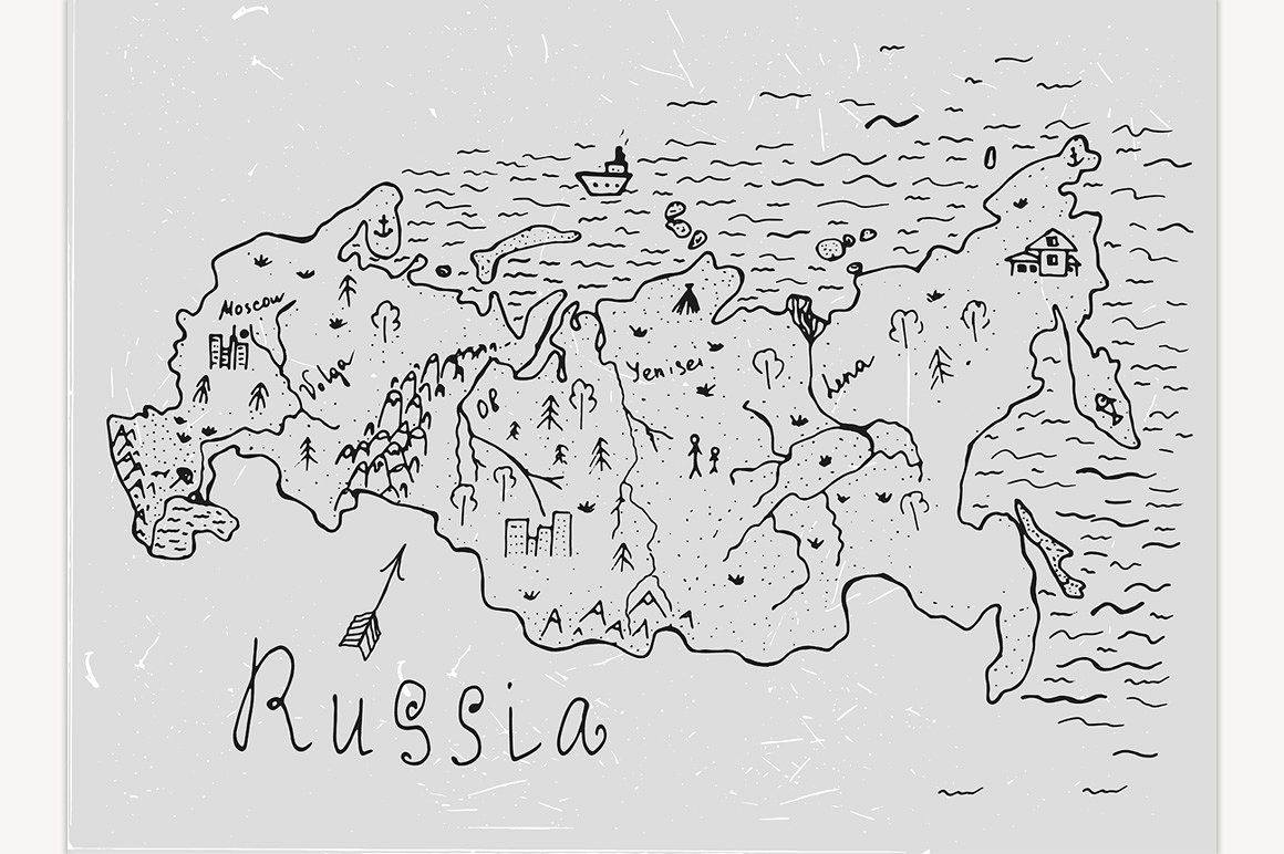 Плакат-раскраска «Карта России» купить в Чите Раскраски в интернет-магазине garant-artem.ru ()