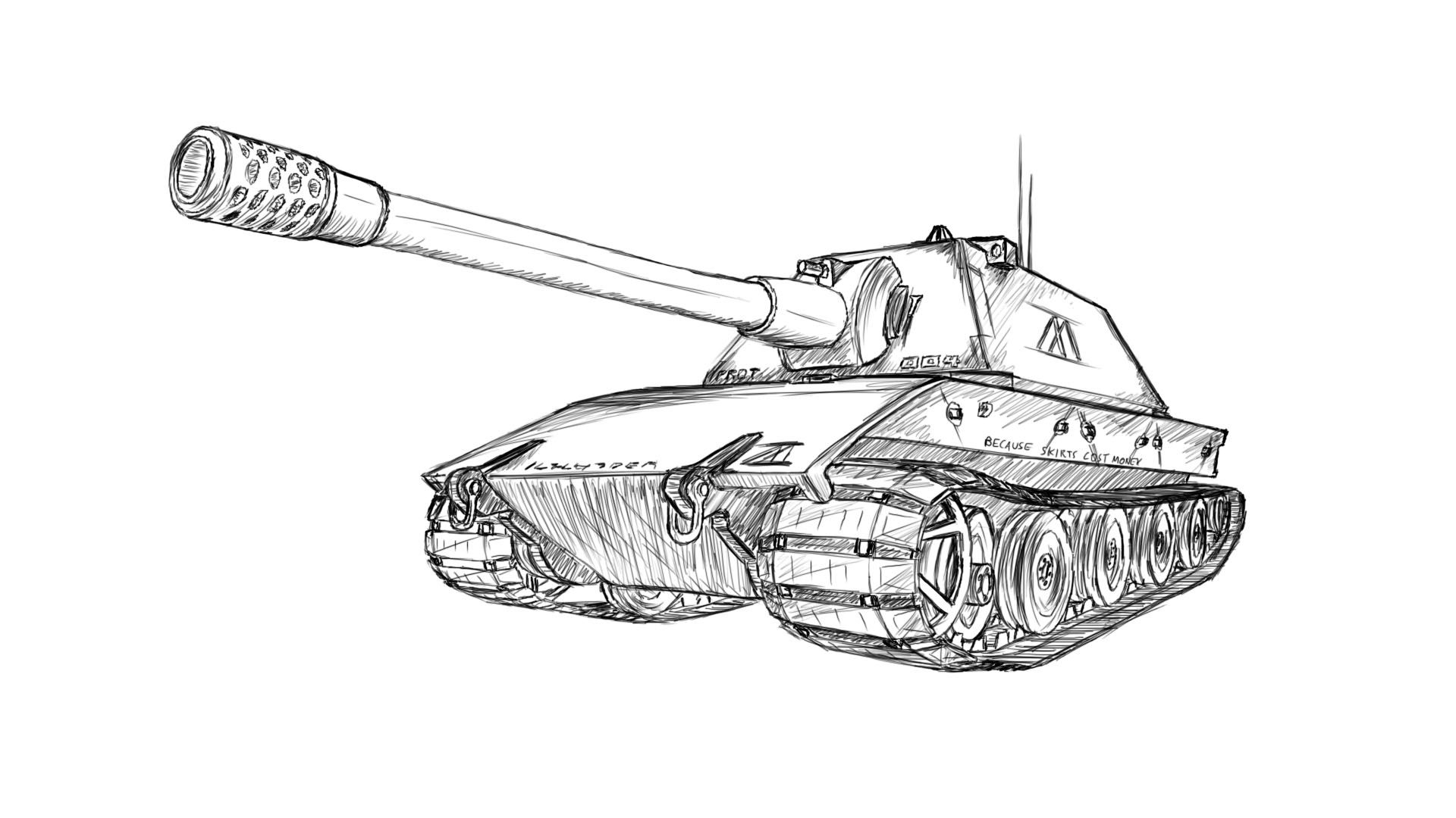 учимся рисовать танки из WOT | ВКонтакте