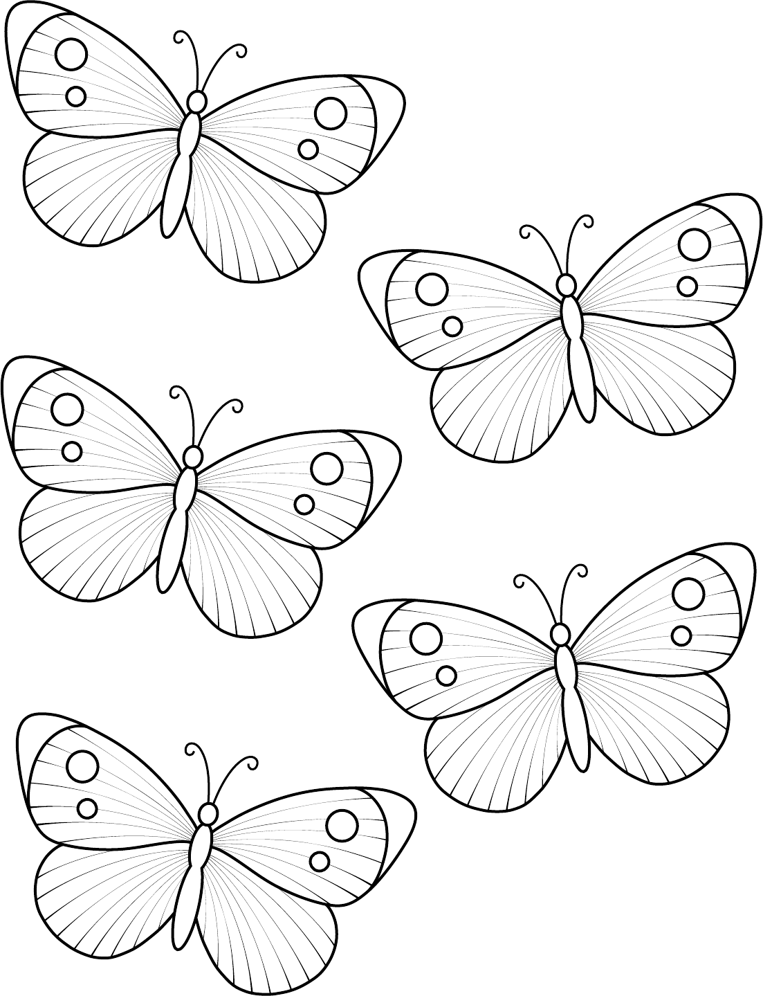 Бабочка рисунок - 73 фото