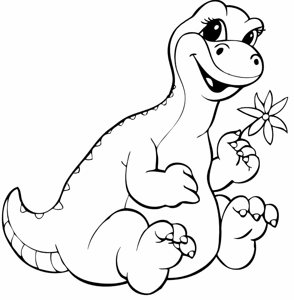 Раскраски для малышей Мозаика Kids Динозавры - натяжныепотолкибрянск.рф