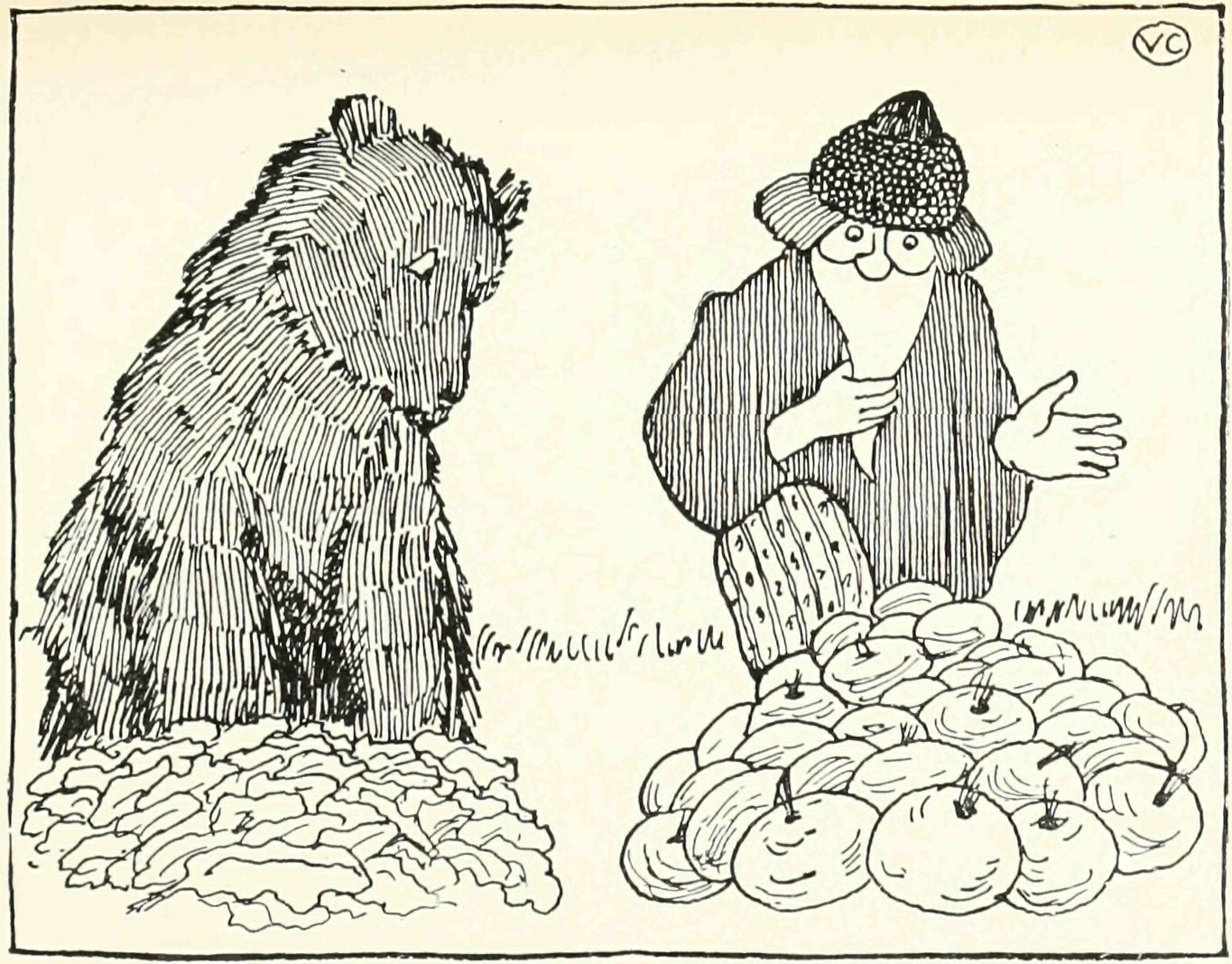 картинки медведь половинщик