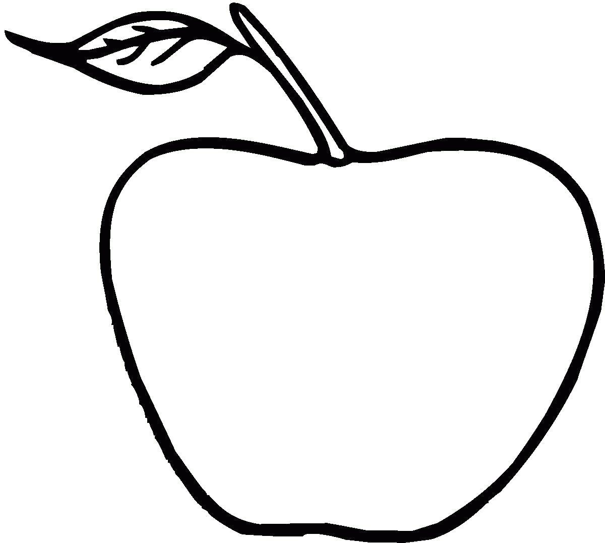 «Для детей яблоко груша» скачать раскраски
