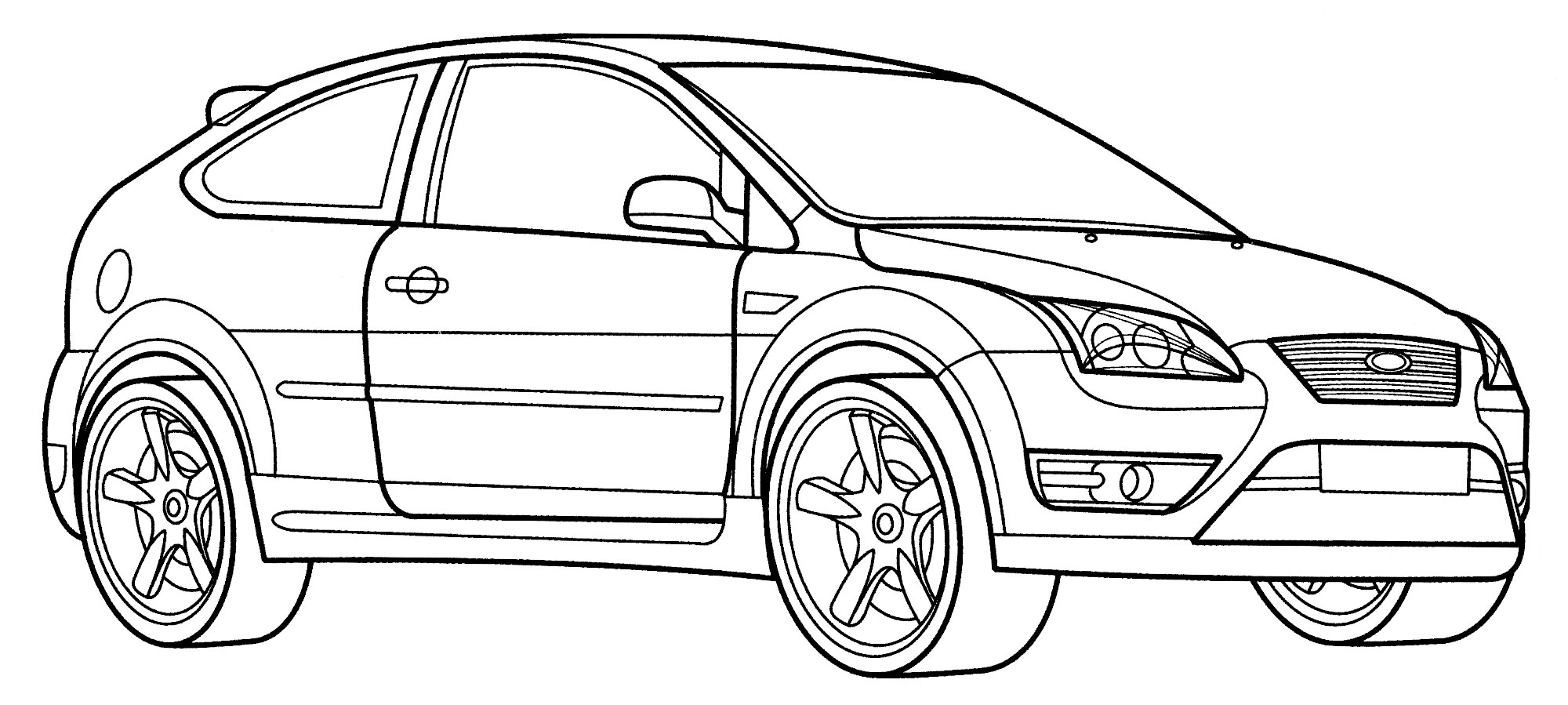 Ford представил раскраску Fiesta WRC » Форд Фокус 3
