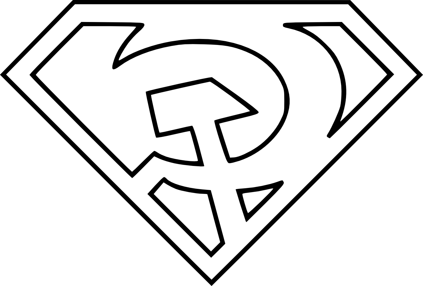 Горная раскраска логотипа