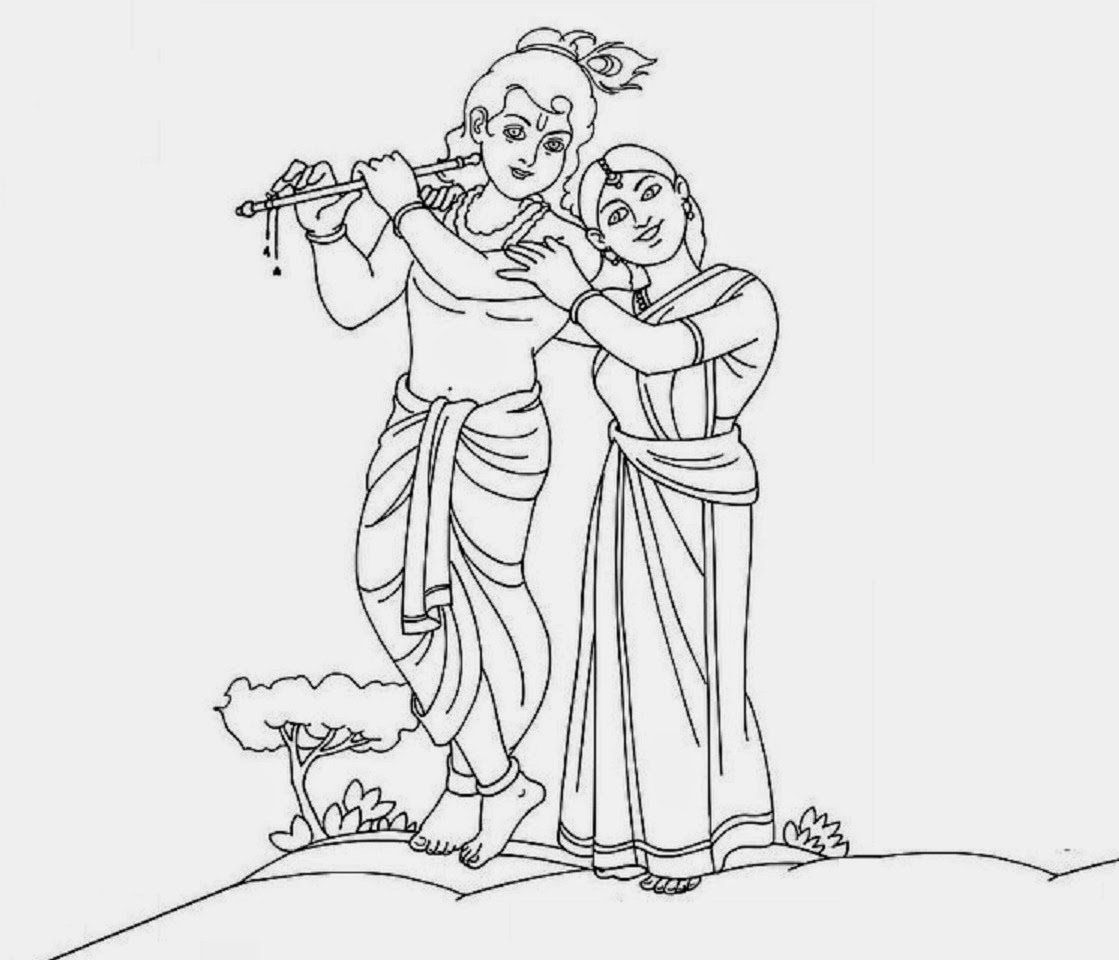 Картина по номерам живопись раскраска Кришна с флейтой 40х50