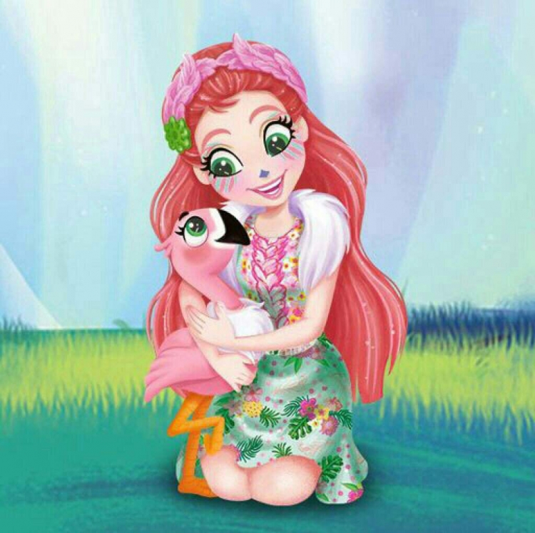 Раскраска Enchantimals леопард