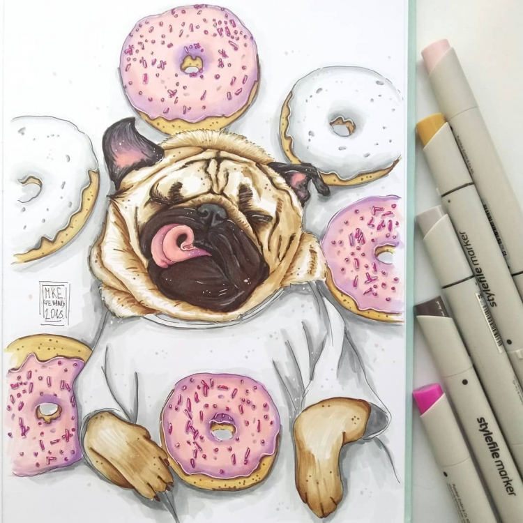 Идеи для рисунков милые