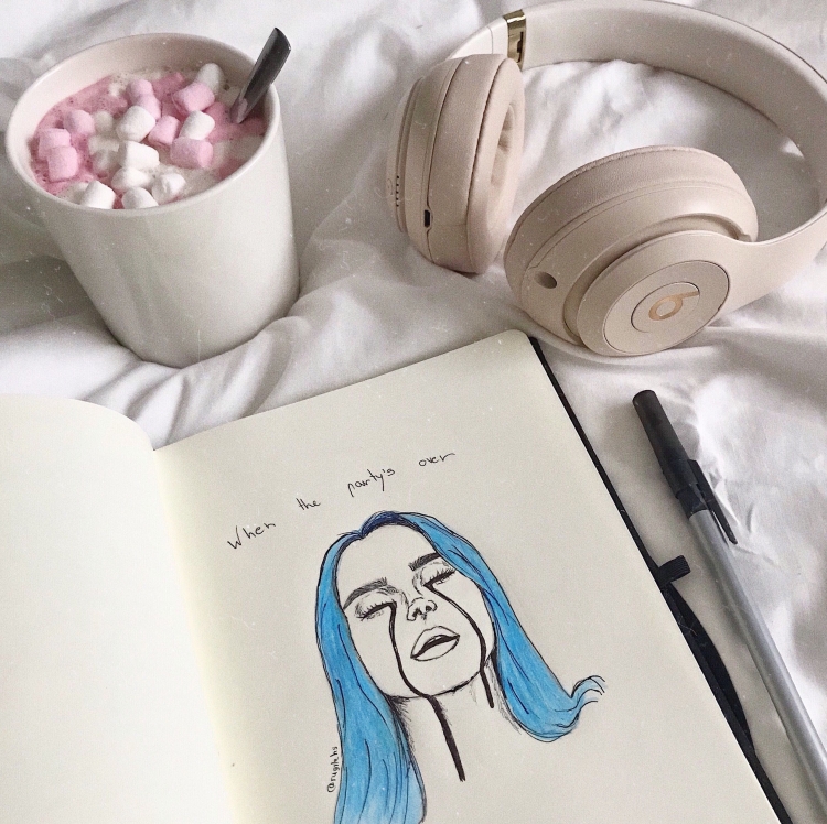 Идеи для рисования Эстетика