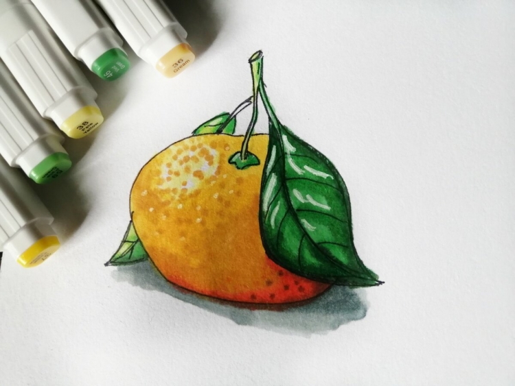 Рисование маркерами для начинающих