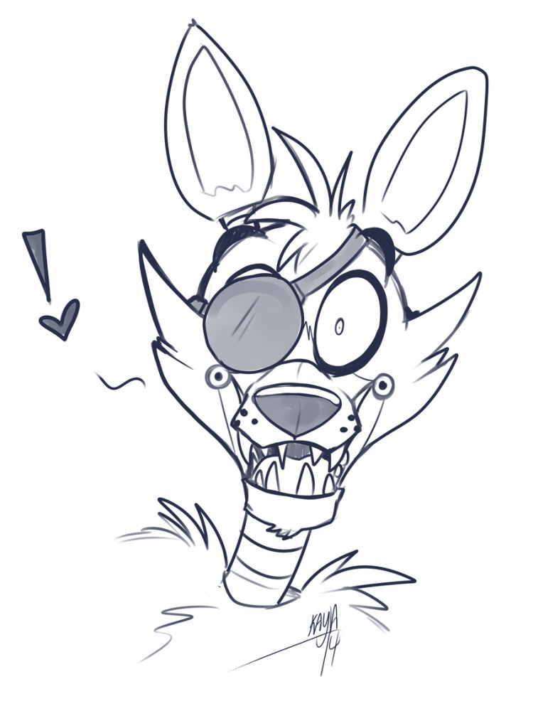 FNAF Art чика