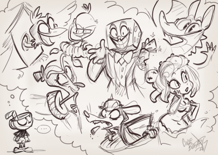 Cuphead Раскадровка