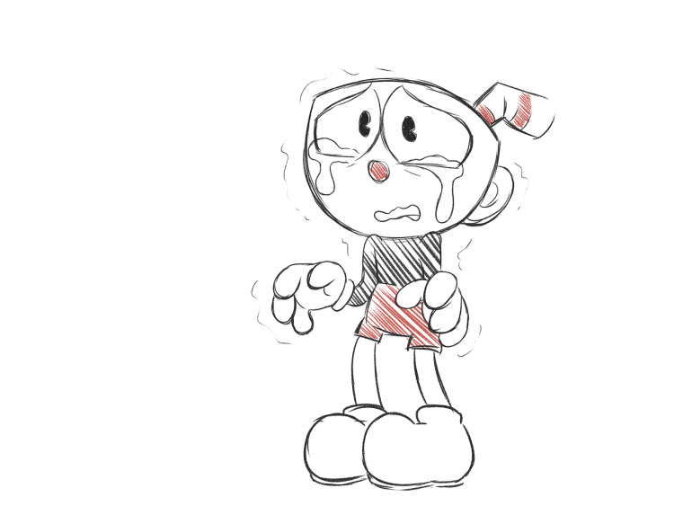 Как рисовать в стиле Cuphead