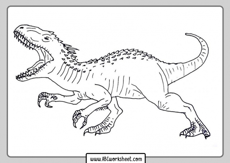 Раскраска Лего динозавр