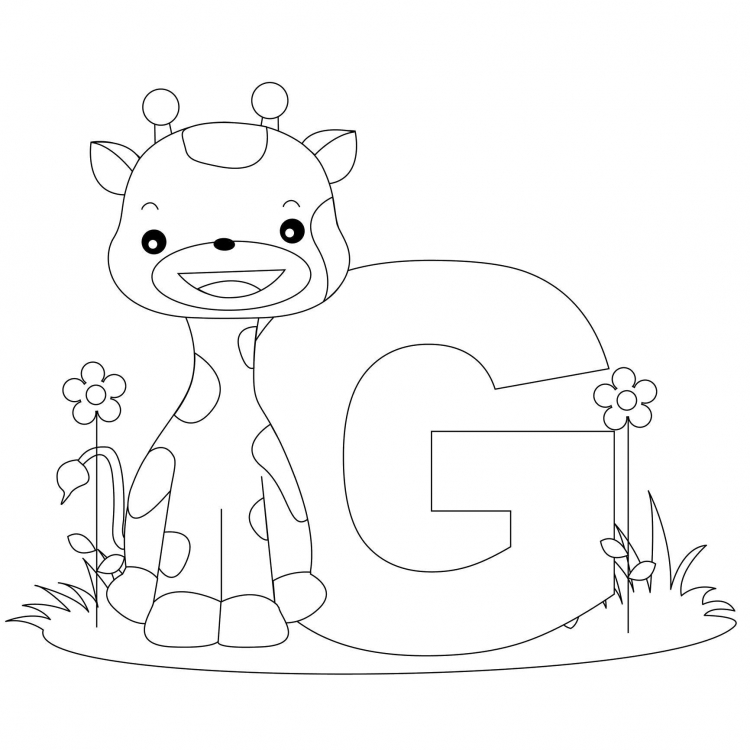 Буква g для детей