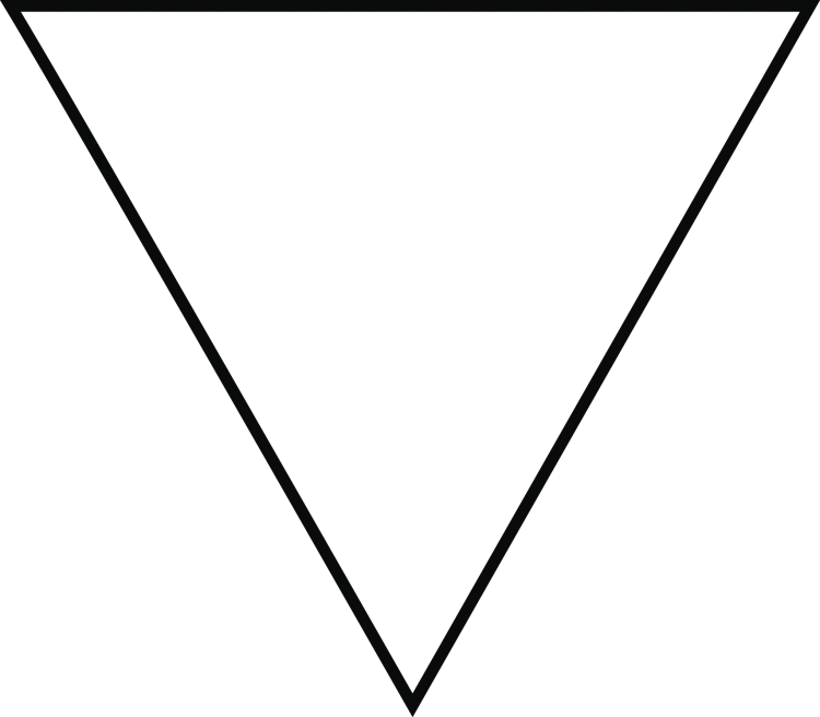 Раскраска Треугольник для детей