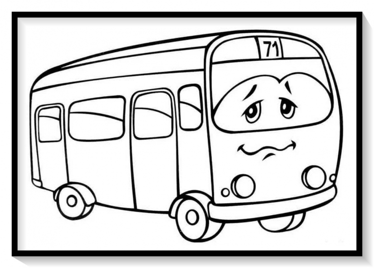 Раскраски Тайо маленький автобус