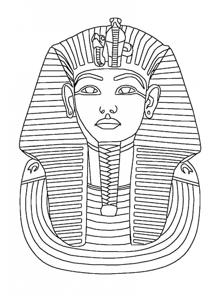Фараон раскраска