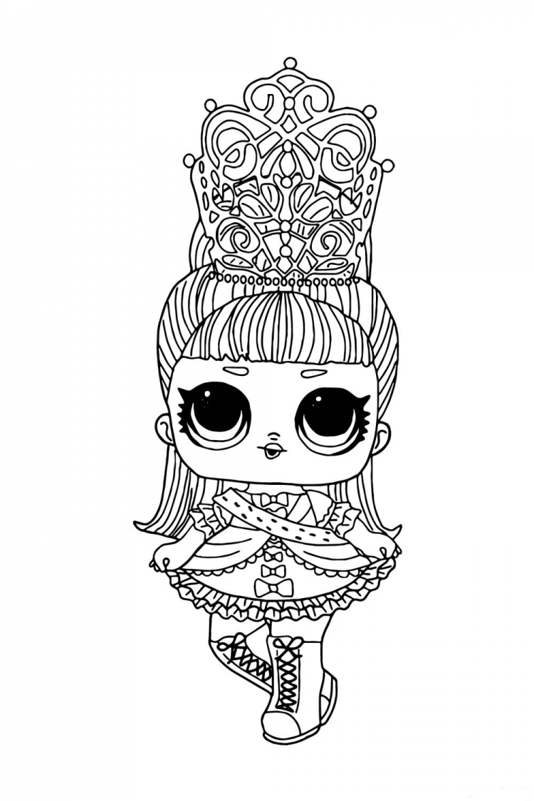 Lol her Majesty раскраска