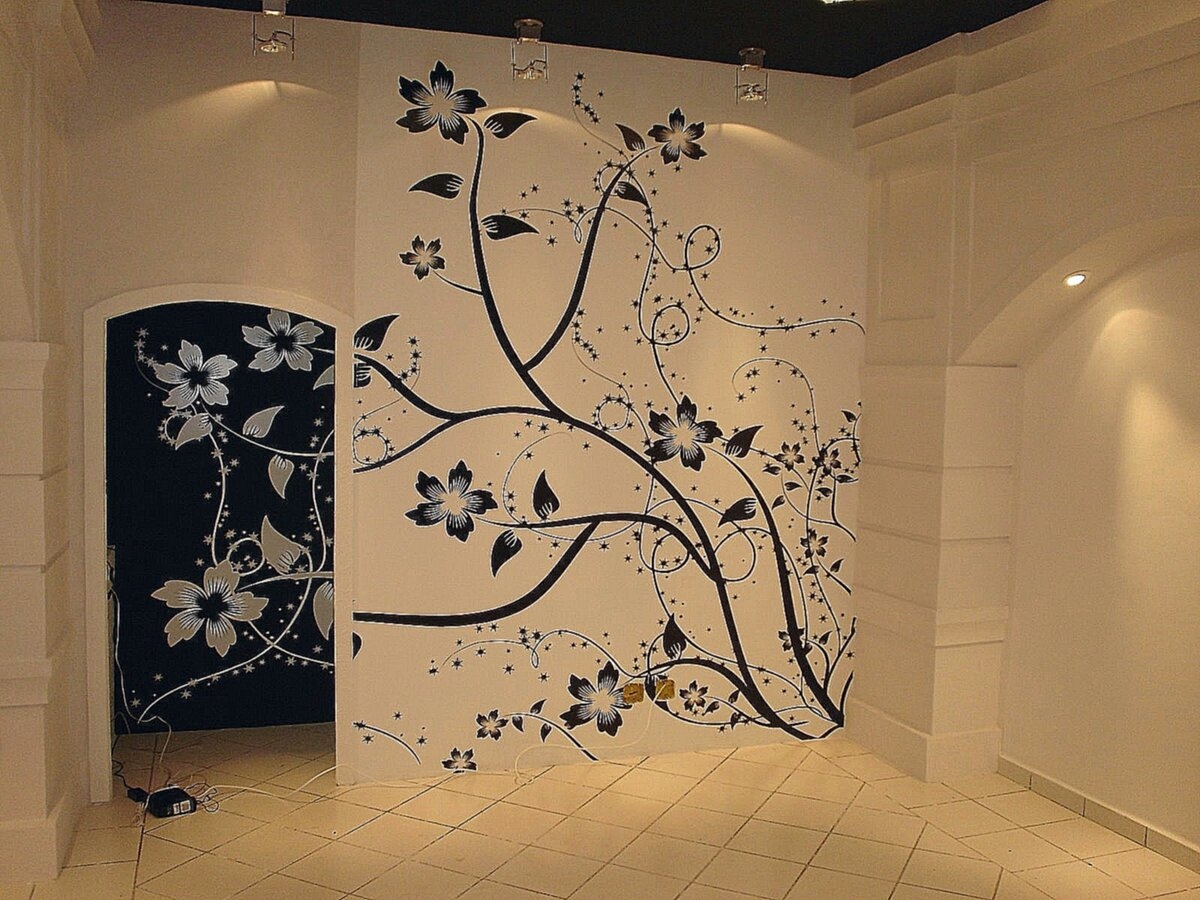 8 креативных идей покраски стен, которые можно воплотить самому | san-poltava.ru