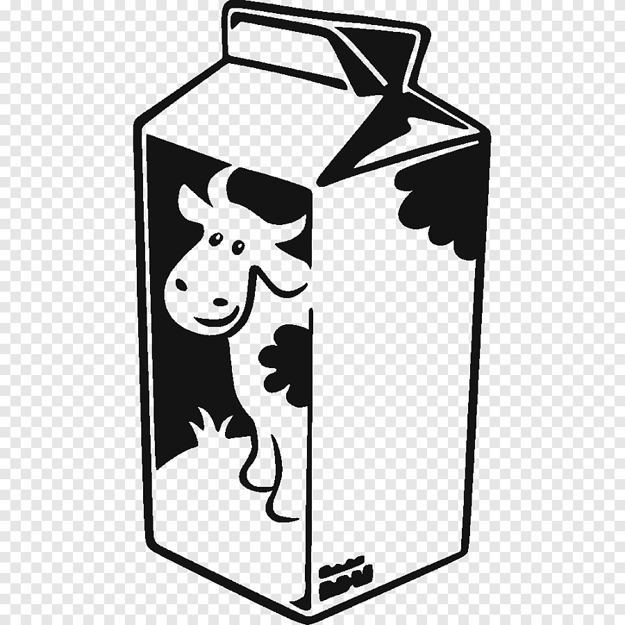 Раскраска молоко в молочнике