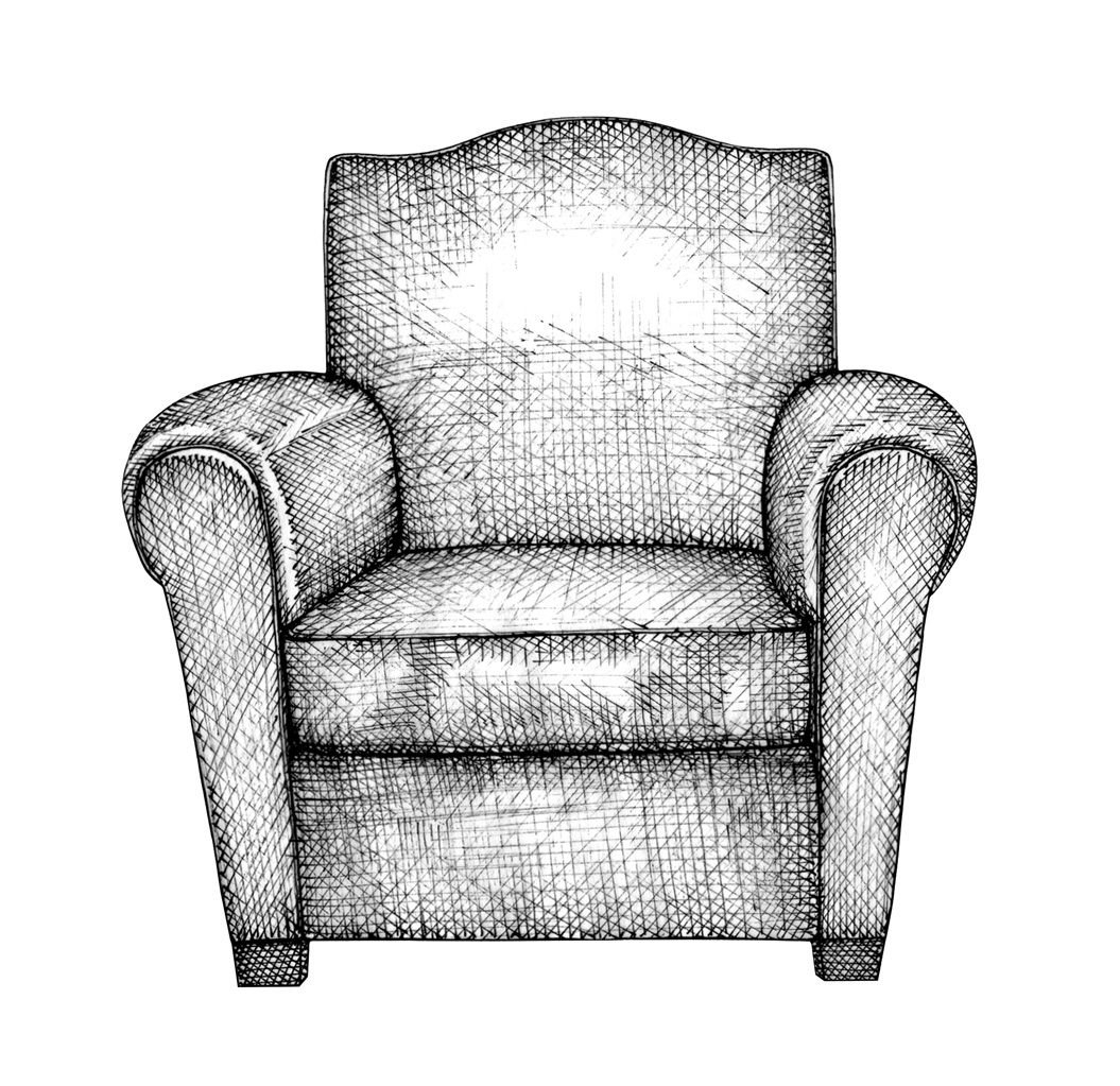Эскиз кресла