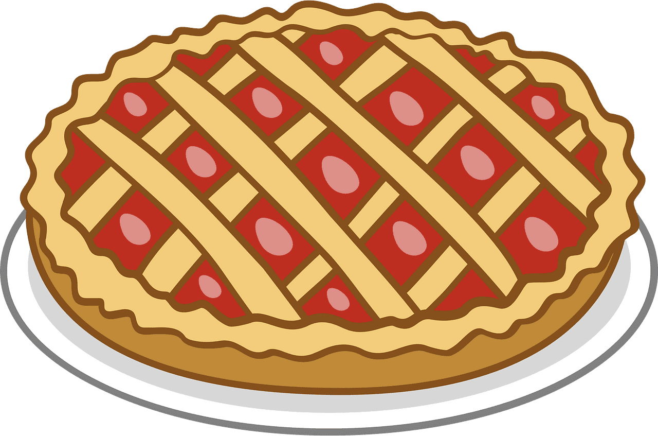 Как нарисовать вкусный кусок пирога поэтапно