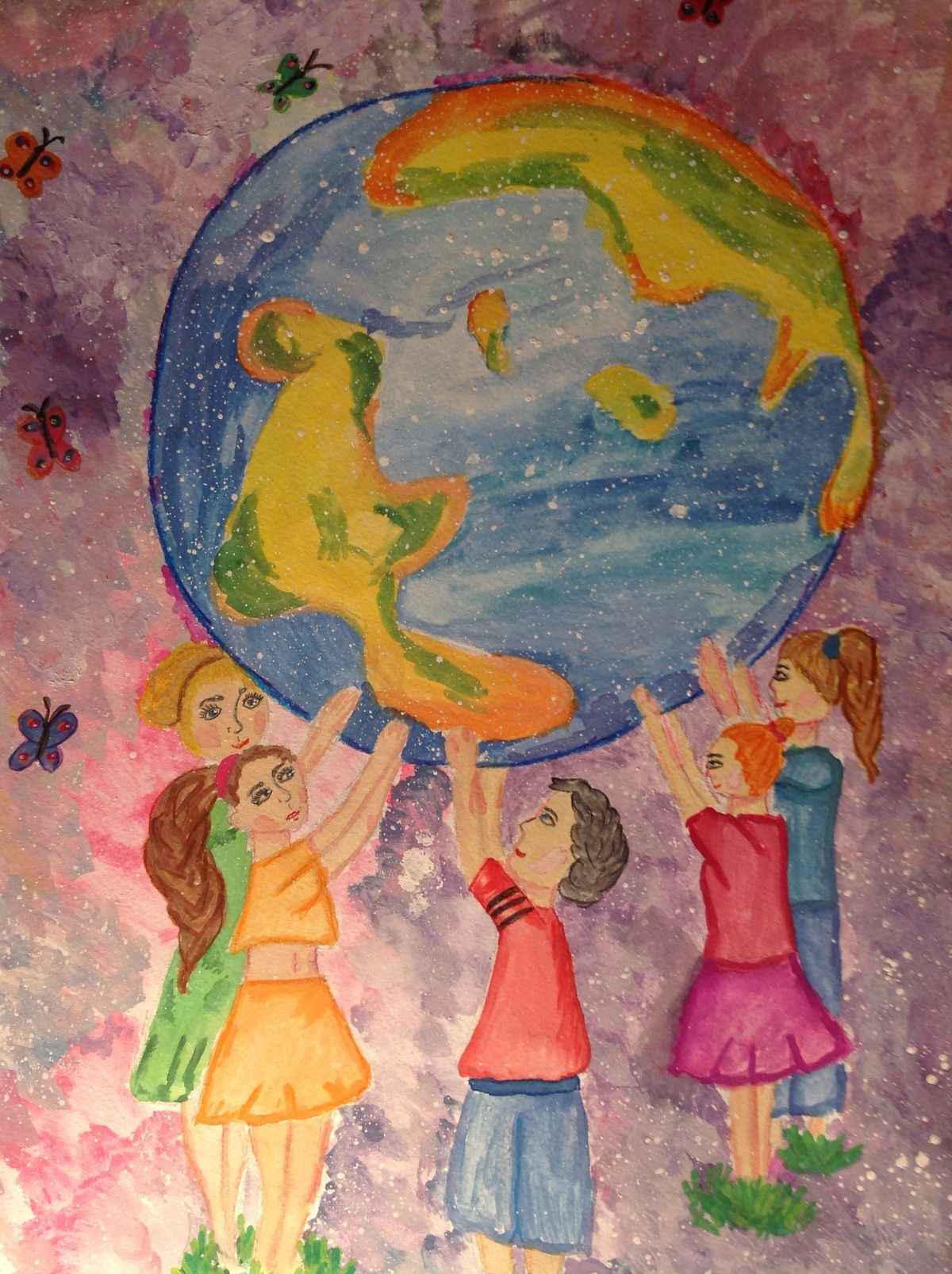 Планета детства конкурс. Дети рисуют мир. Мир рисунок. Рисунки на тему Планета детства.