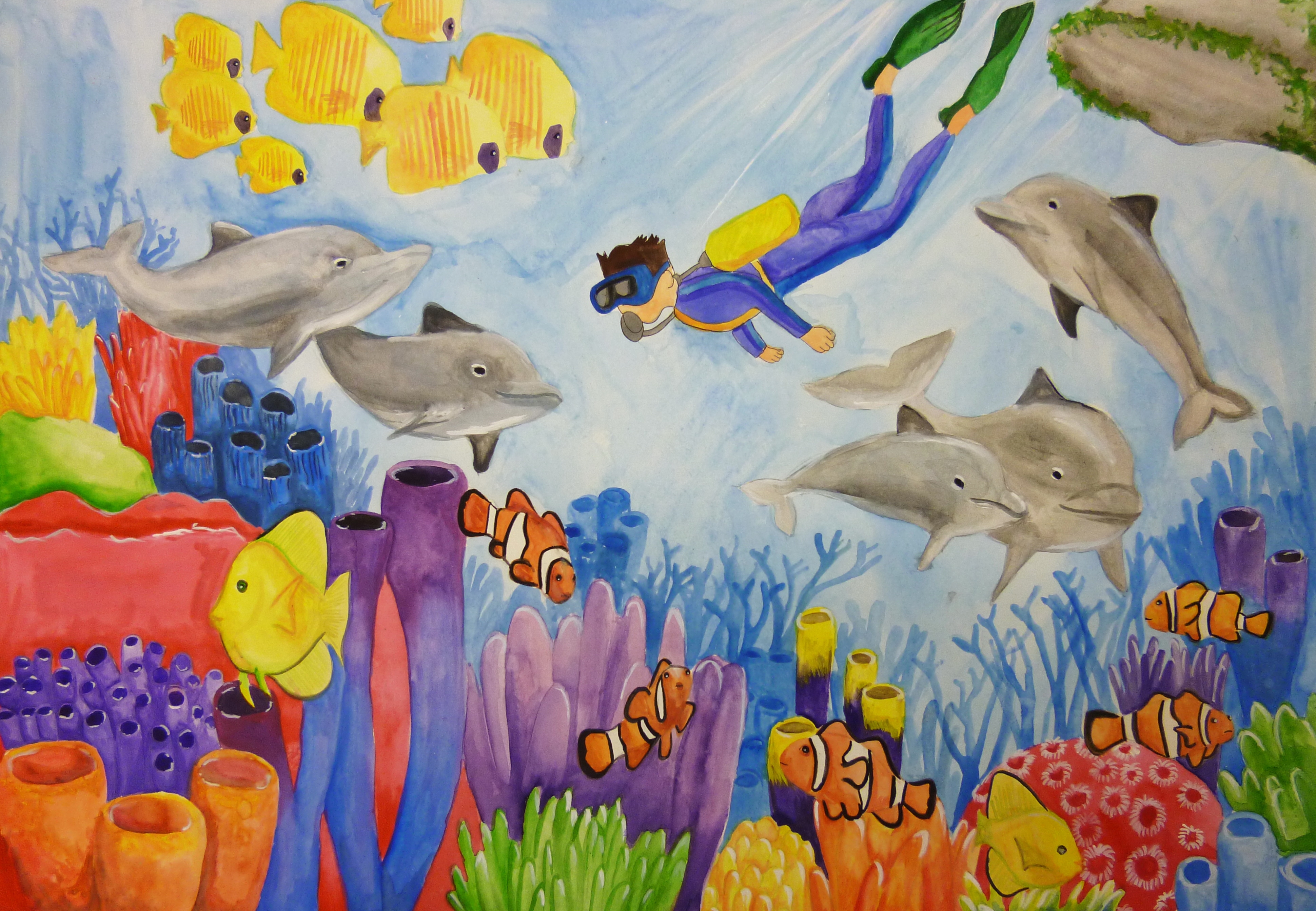 Морские обитатели 6 класс. Рисование подводный мир. Морской мир рисунки. Рисование морские обитатели. Рисование для детей подводный мир.