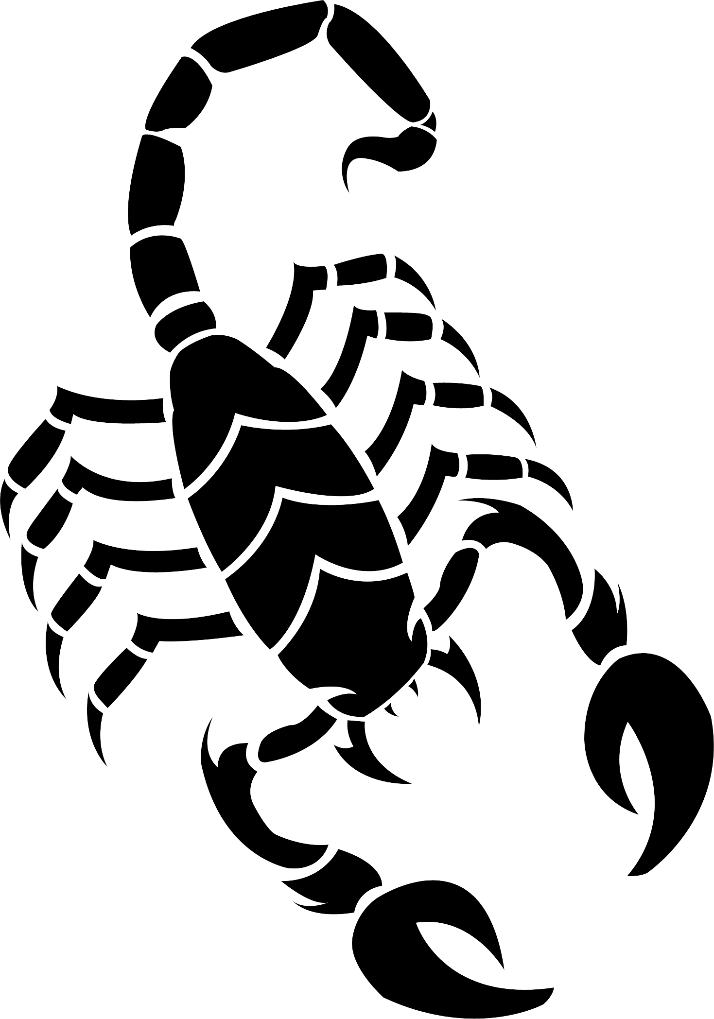 Стоковые векторные изображения по запросу Тату скорпион