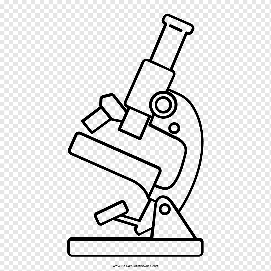 Как нарисовать микроскоп карандашом - простой мастер-класс для начинающих