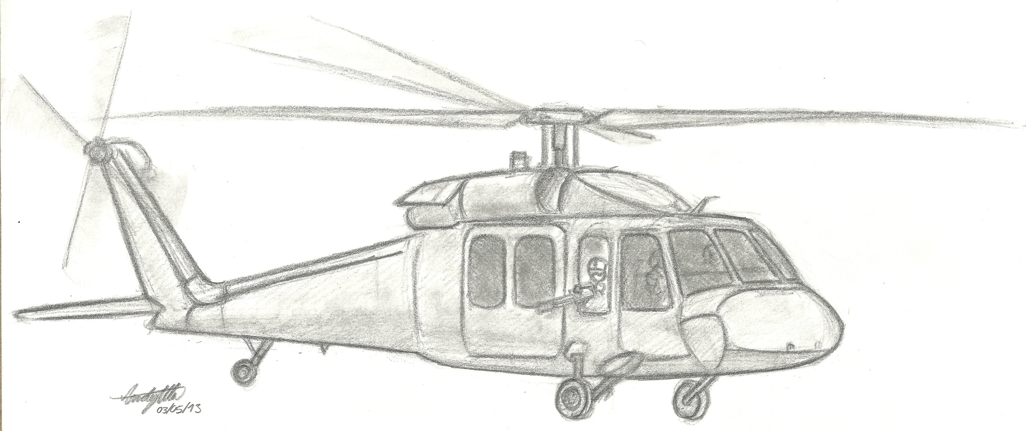Как нарисовать вертолет — Все для детского сада