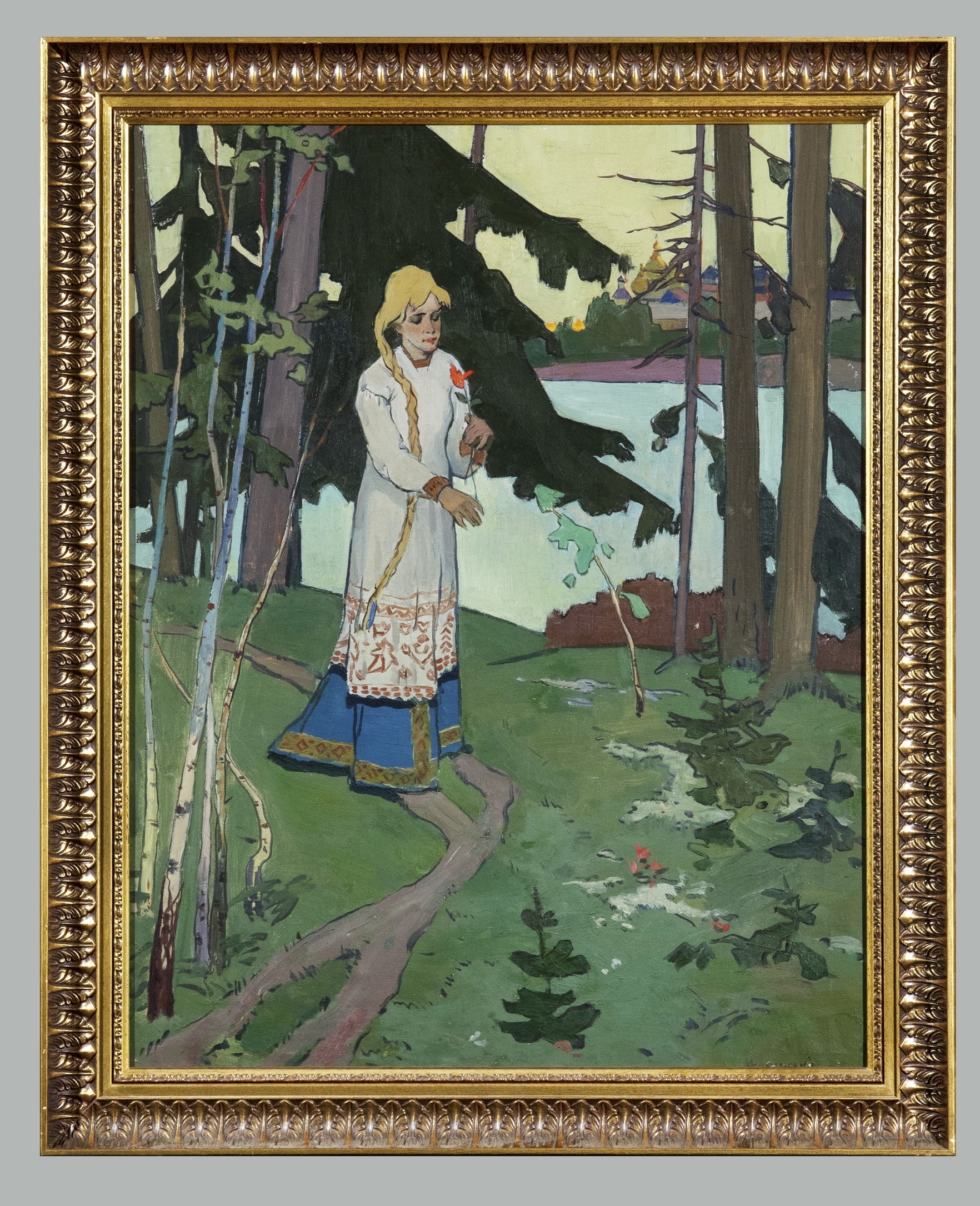 Репродукции билибина. Билибин «Марья Моревна» (1903)..