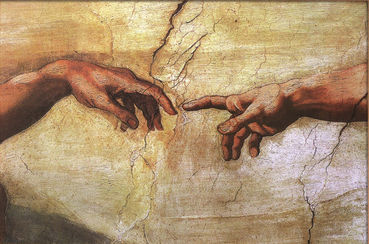 Дядя тянет руку в руке шоколадка. "Сотворение Адама" Микеланджело, 1511. Возрождение Адама Микеланджело. Рука Адама и Бога Микеланджело. Леонардо да Винчи Сикстинская капелла.