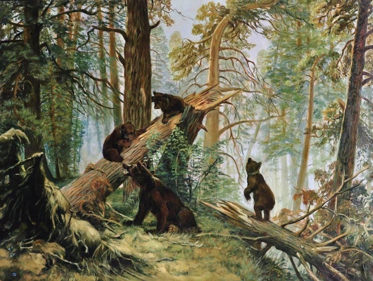 Картина три медведя шишкин - 76 фото