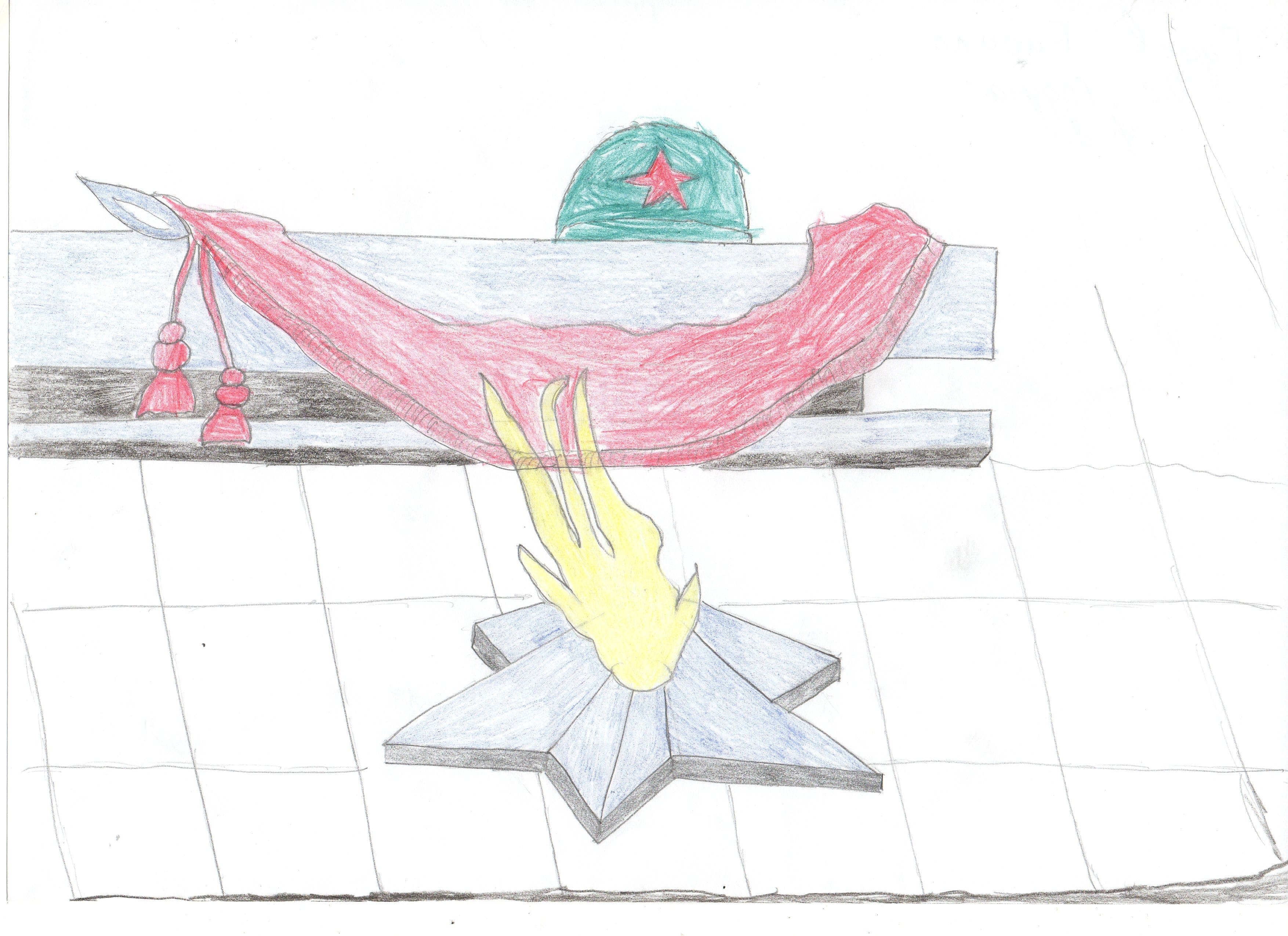 Рисунок вечного огня карандашом для срисовки. Рисунок на тему памятник неизвестному солдату. Рисунок на тему неизвестный солдат. Вечный огонь. Рисунок памятника карандашом.