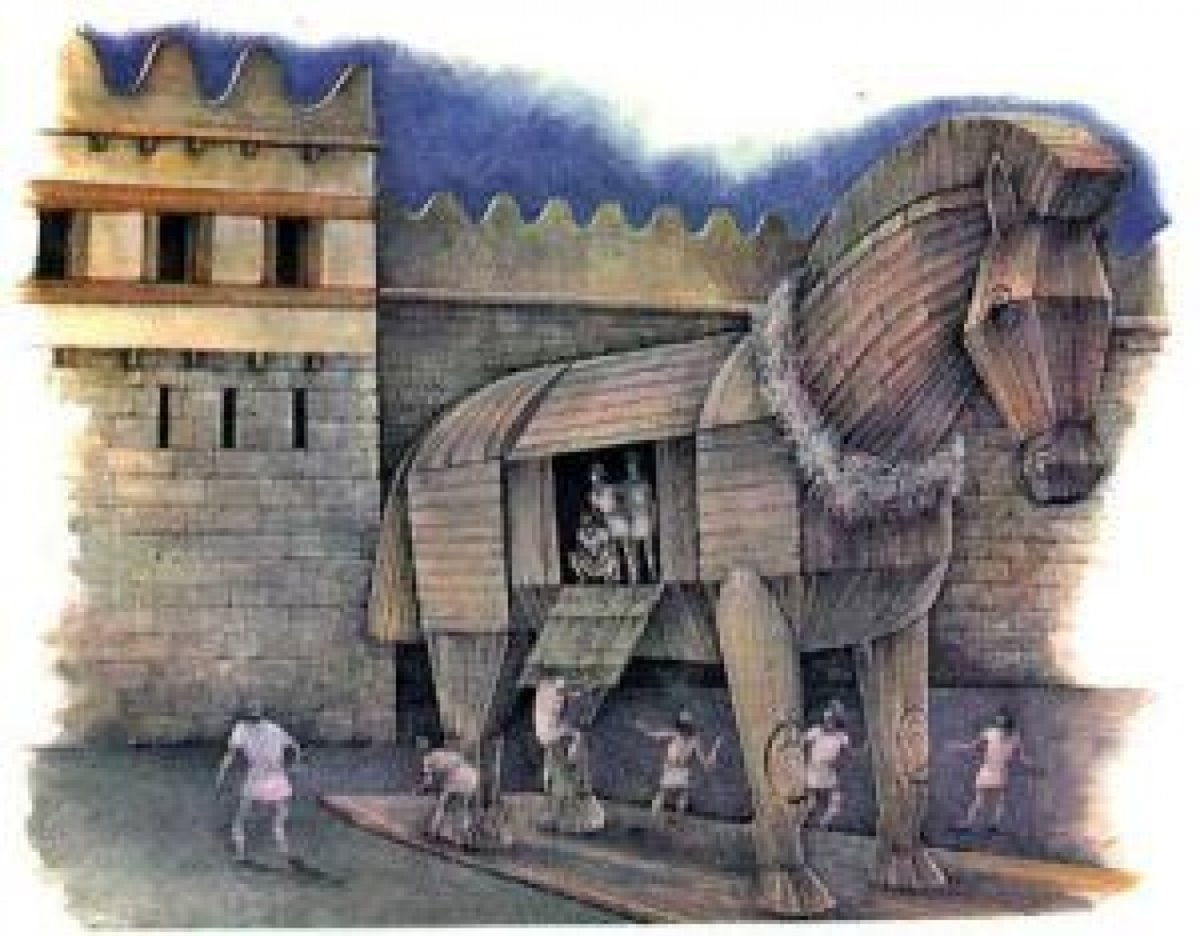 Троянский конь рисунок карандашом легко (48 фото) » Рисунки для срисовки и не только