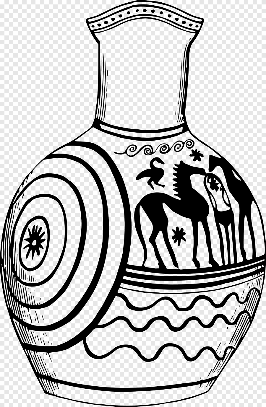Методическая выставка работ студентов «Древнегреческая ваза»
