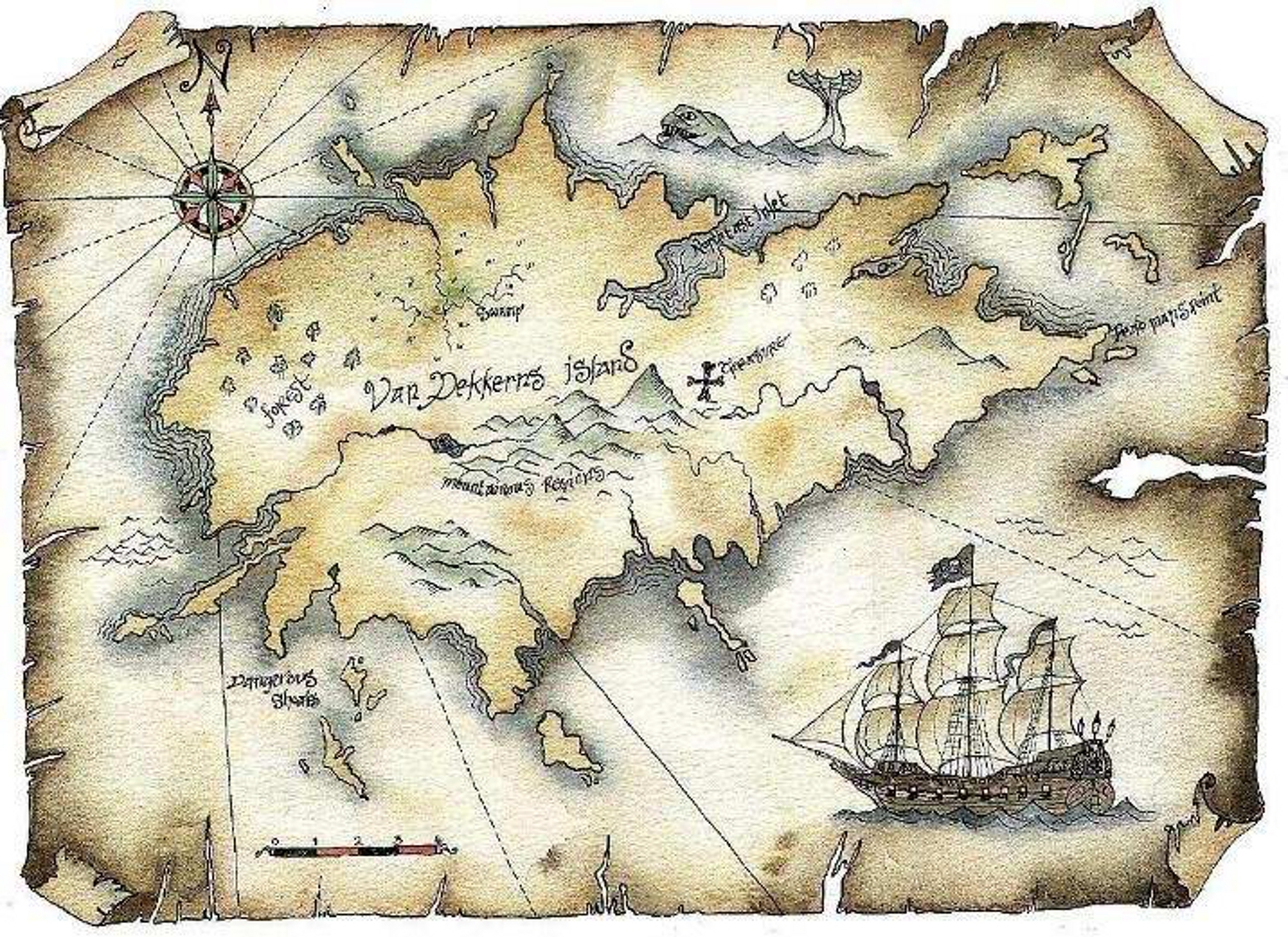Красивые нарисованные карты. Древняя Пиратская карта сокровищ. Старинная карта острова сокровищ. Пиратская карта. Старинные морские карты.
