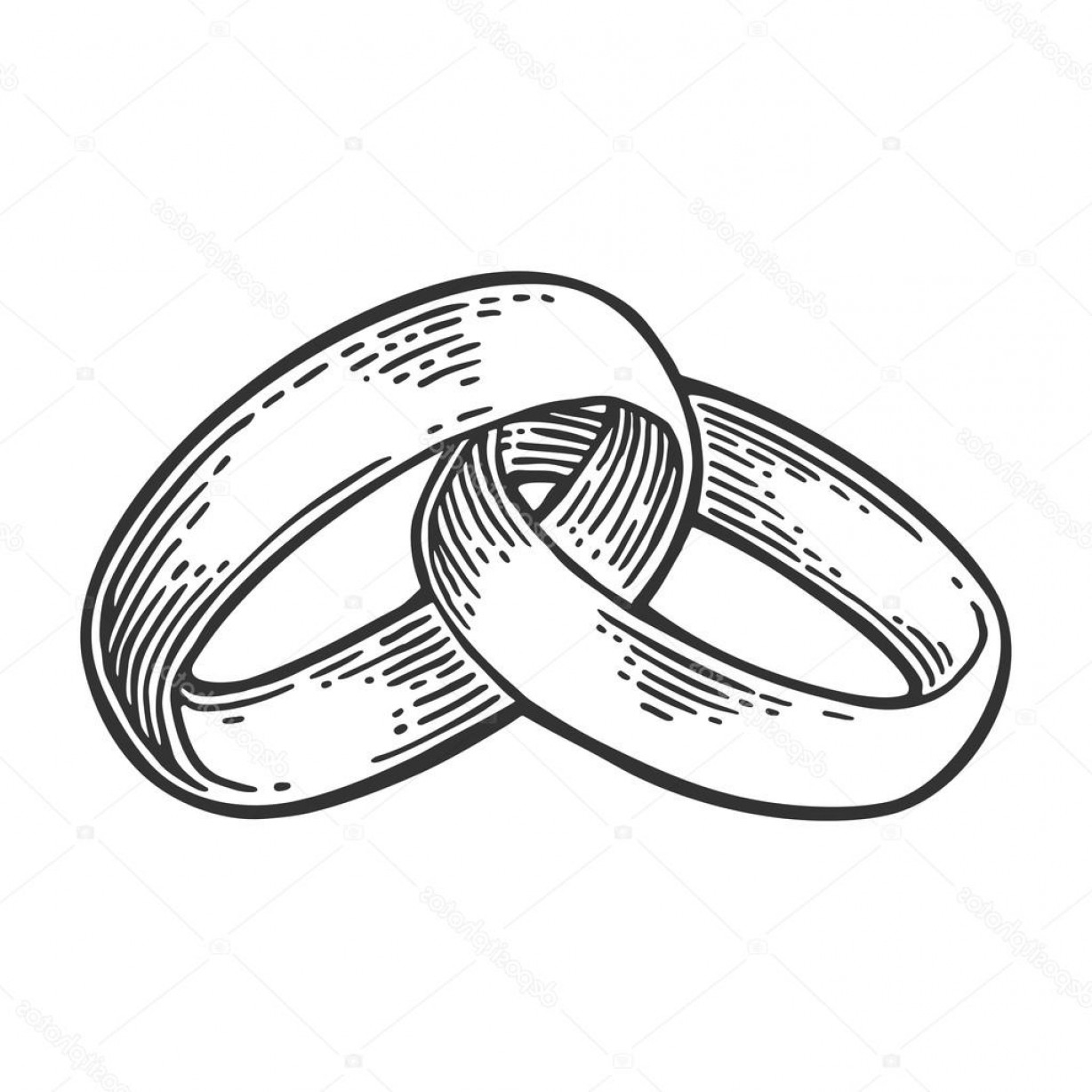 Обручальные кольца: картинки на эксклюзивных изделиях