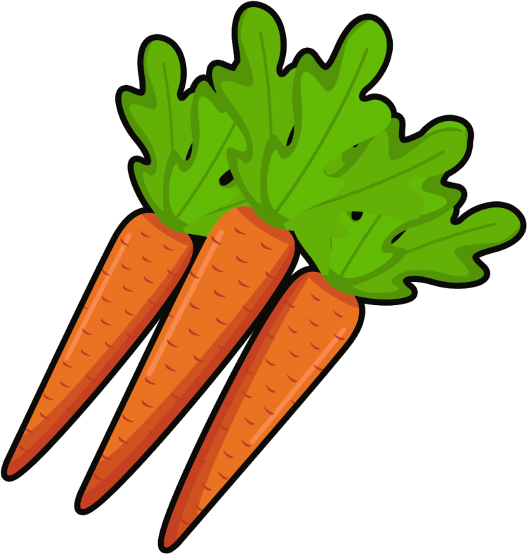 Морковь рисунок для детей