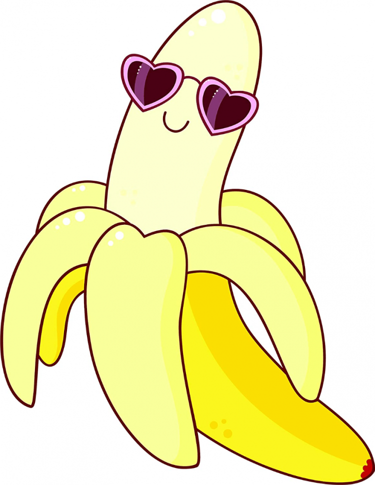 Банан рисунок для детей