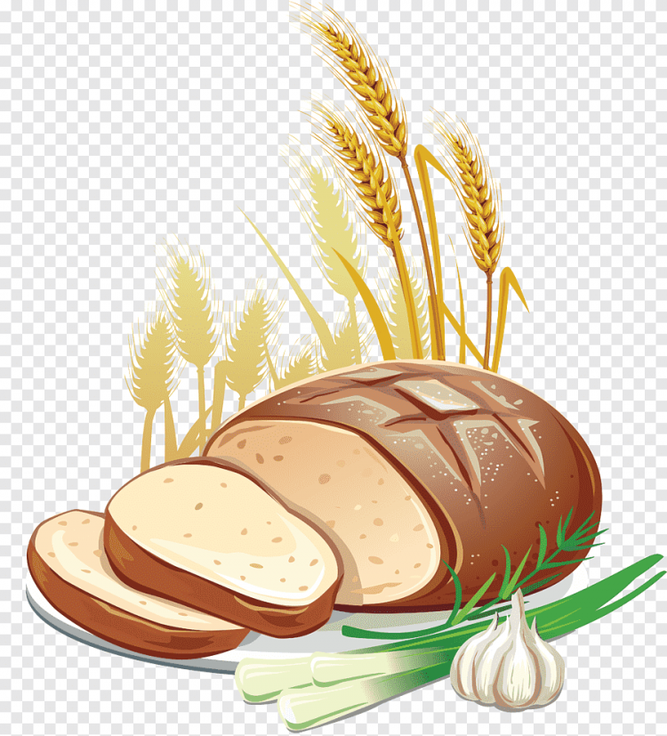 Рисунок хлеба для детей