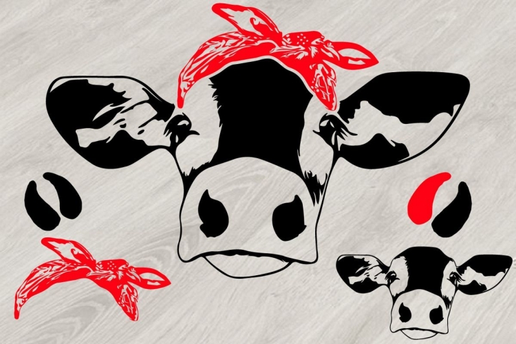 Голова коровы рисунок для детей
