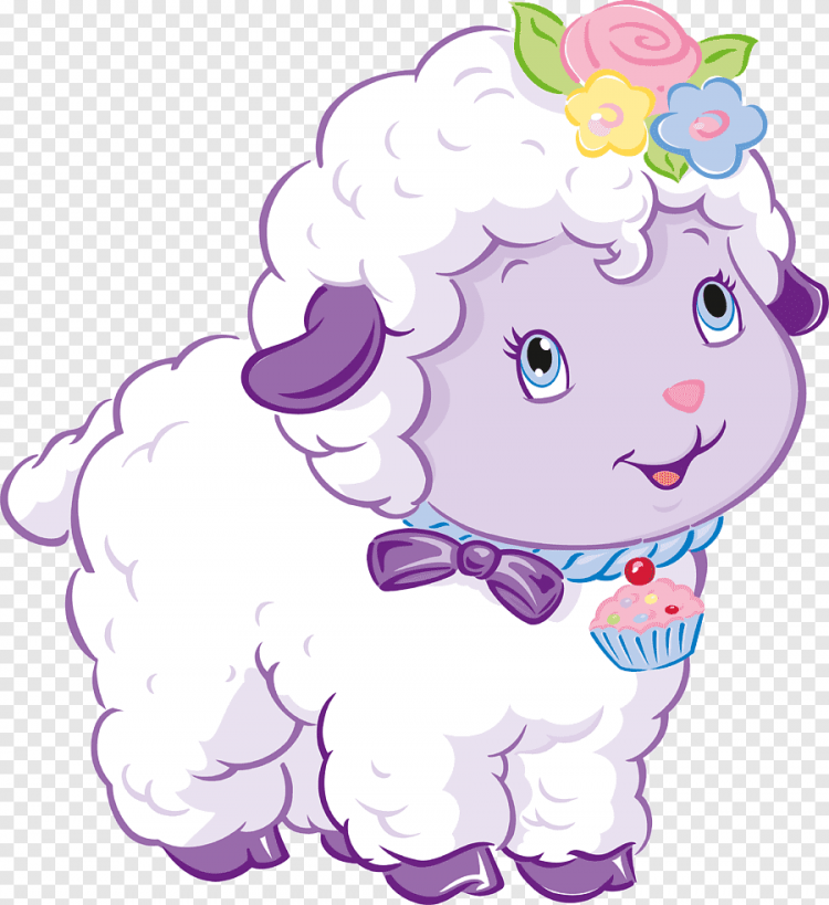 Рисунок овечки для детей