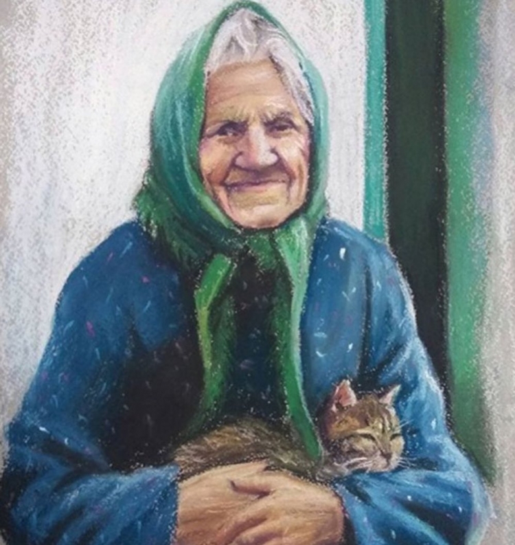 Бабка картина