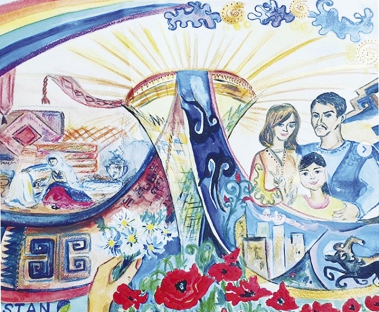 Рисунок салган